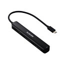 PC パソコン スマホ アクセサリー 便利 グッズ ドッキングステーション スリムタイプ 6in1 ブラック6ポートをスティックサイズに 薄型ノートパソコンの機能を拡張する USB Type-C(TM)接続ドッキングステーションです(2)