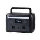 エレコム ポータブル電源 500P (容量 512Wh / AC出力 600W) ブラック DE-PS500PBK | コンセント 電源 プラグ 関連単語 コード ケーブル おしゃれ タワー type-c マグネット 変換 ソーラー 有線 無線 カバー タップ タイマー usb ボックス キャップ プレート(4)