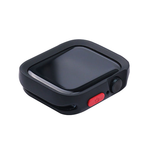 WEARPLANET ウェアプラネット FLUFFY POT ソフトケース for Apple Watch 45/44mm マット ブラック WP26951 | Apple iPhone iPad スマホ 関連単語 アップル バンド カード カバー se フィルム 周辺機器 アクセサリー 携帯 ショルダー 手帳型 リング ストラップ