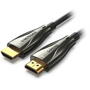 VENTION オプティカルHDMI Male to Male HDケーブル 100M 亜鉛合金タイプ ブラック AL-1529(2)