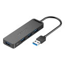 VENTION 4-Port USB 3.0 ハブ セルフパワー / バスパワー対応 0.5m ブラック CH-8290 | スマホ pc スマートフォン タブレット 周辺機器 アクセサリー 関連単語 WIFI パソコン 変換 コネクタ アダプター ハブ 電源 ドライブ 無線 ルーター sdカード sim usb マウス(2)