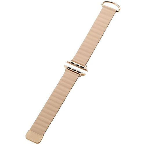 パソコン スマホ タブレット PC アクセサリー Apple Watch 41/40/38mm バンド ソフトレザー マグネット &me グレージュもっと 自分だけの「好き」を選びたい そんな想いに応えるアクセサリーで お気に入りの毎日