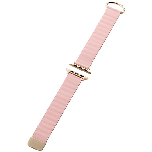 エレコム Apple Watch 41/40/38mm バンド ソフトレザー マグネット &me アッシュピンク AW-41BDLMAGPN | Apple iPhone iPad スマホ 関連単語 ストラップ スタンド 三脚 車 ホルダー タブレッド ペン キッズ キーボード sim パソコン アーム ウオッチ 16 アイフォン