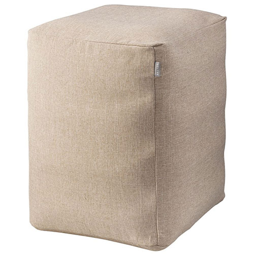 PC パソコン スマホ タブレット アクセサリー バランスボール エクリアスポーツ スクエア型 D40×W43×H55 ファブリックカバー付き ベージュ座るだけで簡単に体幹トレーニングができる 四角い形状のバランスボールです /