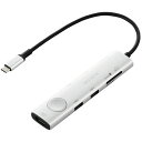 エレコム Type-Cドッキングステーション PD対応 USB-A×2 USB-C×3 HDMI(4K60Hz) SD+microSD シルバー DST-S080BPSV | スマホ pc スマートフォン タブレット 周辺機器 アクセサリー 関連単語 WIFI パソコン 変換 コネクタ アダプター ハブ 電源 ドライブ 無線(2)