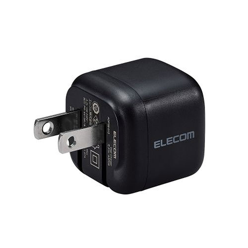 PC パソコン スマホ アクセサリー 便利 グッズ AC充電器 スマホ・タブレット用 USB Power Delivery 20W USB-C1ポート ブラックUSB Power Deliveryに対応したUSB Type-C(TM)ポー