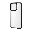 PC パソコン スマホ 周辺機器 便利 グッズ iPhone 16 Pro ハイブリッドケース 背面クリア TOUGH SLIM 360度保護 ガラスフィルム付き ブラック衝撃を吸収するエアークッションを全周に配置し 背面には傷に強く(2)