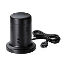 エレコム タワー型タップ ホコリ防止シャッター付 8口 合計45W USB-Aメス 3ポート USB-Cメス 2ポート ブラック ECT-2120BK | 掃除...
