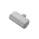 エレコム モバイルバッテリー 15W 5000mAh USB Type-C入力1ポート TypeC入出力プラグ ダークグレー DE-C43L-5000DGY |...