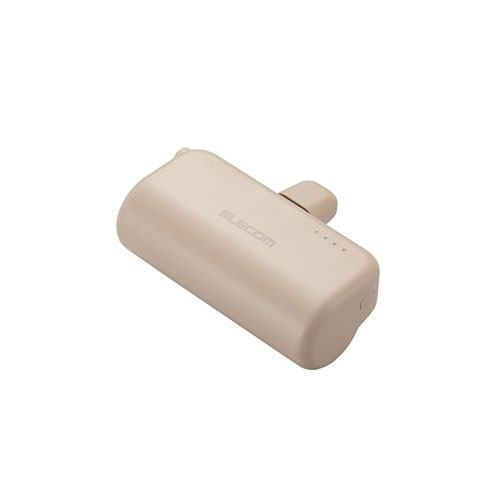 PC パソコン スマホ アクセサリー 便利 グッズ モバイルバッテリー リチウムイオン電池 直差し 12W 5000mAh USB Type-C入力1ポート Lightning出力プラグ ベージュiPhone・iPad(Lightning PC パソコン スマホ アクセサリー 便利 グッズ モバイルバッテリー リチウムイオン電池 直差し 12W 5000mAh USB Type-C入力1ポート Lightning出力プラグ ベージュiPhone・iPad(Lightning