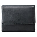 ブライドルレザー 三つ折り財布 7.5×9.5×3cm ブラック K51101017 | バッグ 鞄 小物入れ 財布 ポーチ 関連単語 メンズ 男性 女性 レディース カバン ふた付き おしゃれ アイディア オシャレ サイフ かわいい 二つ折り 革 コンパクト 大きめ 小さめ 可愛い(4)