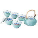 波佐見焼 掛分ぶどう M蓋付茶器揃 土瓶(径12.5×9cm・600ml)×1、汲出(径10×8cm・180ml)×5 電子レンジOK K50904917 食器 コップ タンブラー ビヤー グラス スプーン フォーク 皿 どんぶり カップ ボトル 箸 マグ プレート 茶器 ポット 鉢 | 関連単語 こぼれない