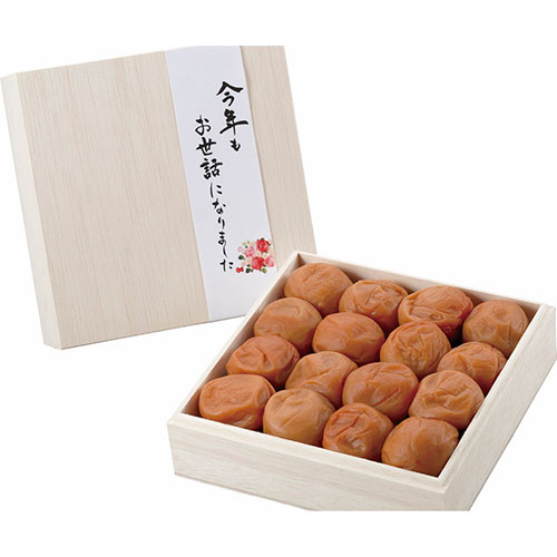 トノハタ 紀州産南高梅はちみつ梅木箱「季節のご挨拶」 紀州産南高梅はちみつ梅(塩分約3%)400g V4080598 食品 佃煮 詰合せ セット ギフト | 関連単語 母の日 父の日 入学 成人 祝い 敬老 バラエティー 缶詰 調味料 お茶 昆布 バラエティ セット こんぶ かつお