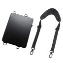 PC パソコン スマホ アクセサリー 便利 グッズ スタンド機能 ショルダーベルト・ハンドベルト・ペンフォルダー付きiPadケース iPad Air 13インチ...