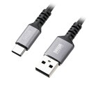 PC パソコン スマホ タブレット 周辺機器 大量購入に最適な簡易パッケージタイプのUSB 2.0 TypeC-Aケーブル 0.5m USBポート(USB2.0 Aコネクタメス)を持つパソコンや充電器やモバイルバッテリー等の機器と(2)