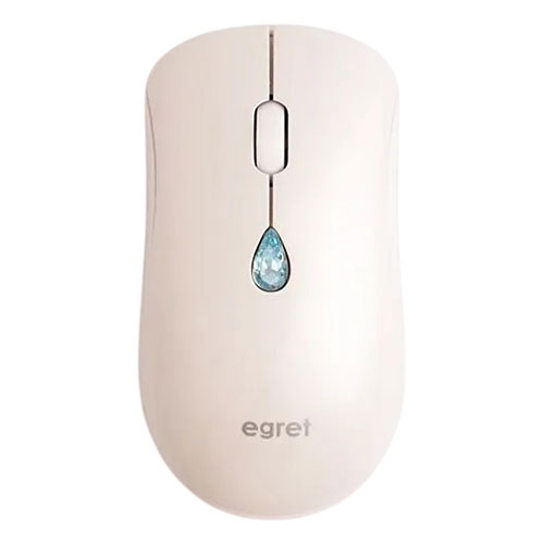 EGRET ワイヤレスジュエリーマウス 誕生月別の人口宝石ボタン 3月 アクアマリン EM23-SJ-3 PC パソコン スマホ タブレット | 関連単語 フラ...