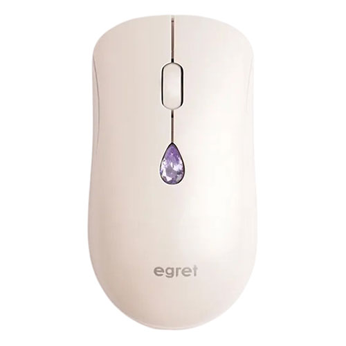 EGRET ワイヤレスジュエリーマウス 誕生月別の人口宝石ボタン 2月 サファイヤ EM23-SJ-2 PC パソコン スマホ タブレット | 関連単語 フラッ...