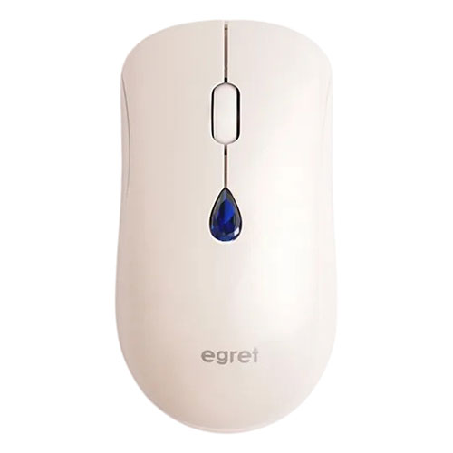 EGRET ワイヤレスジュエリーマウス 誕生月別の人口宝石ボタン 9月 サファイヤ EM23-SJ-9 PC パソコン スマホ タブレット | 関連単語 フラッ...