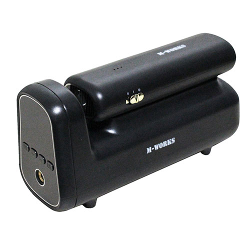 M-WORKS ハンディクリーナー(コードレス掃除機)&電動空気入れ MW-CA01 掃除 洗濯 クリーニング ランドリー 浴室 キッチン | 関連単語 バケッ...