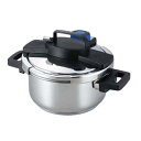 パール金属 3層底ワンタッチレバー圧力鍋4.0L H-5388 調理 料理 キッチン | 関連単語 焼型 トング ヘラ 茶こし スライサー カップ ナイフ 網 ...