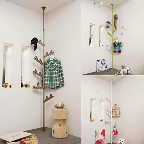 積水樹脂 つっぱり式ポールハンガーあいツリー 北欧スタイル (ウッド) TPH-2-WOOD 掃除 洗濯 クリーニング ランドリー 浴室 キッチン | 関連単語 かご ラック 一人暮らし 浴室 ブラシ お風呂 バス 竿 布団 タタキ 洗濯ばさみ ハンガー 叩き ふとん 部屋 干し 桶 [3]