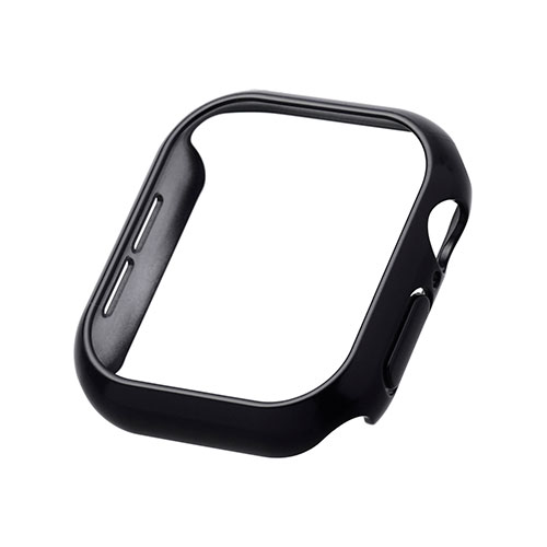 エレコム Apple Watch Series 10 (42mm) ハードバンパー メタリックブラック AW-24BBPPMBK エレコム Apple Watch Series 10 (42mm) ハードバンパー メタリックブラック AW-24BBPPMBK