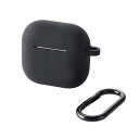 エレコム AirPods 第4世代用 シリコンケース ブラック AVA-AP06SCBK PC パソコン スマホ タブレット | 関連単語 フラッシュ LAN ...