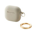 エレコム AirPods 第4世代用 &me シリコンケース ニュアンスカラー グレージュ AVA-AP06SCJGB PC パソコン スマホ タブレット | ...