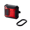 エレコム AirPods 第4世代用 ZEROSHOCK Lock レッド AVA-AP06ZEROLRD PC パソコン スマホ タブレット | 関連単語 ハ...