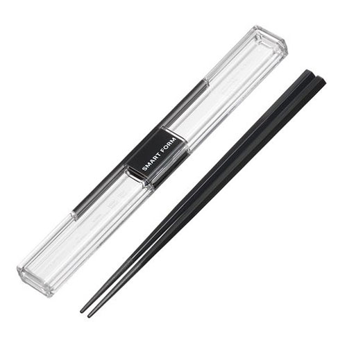 【5セット】 岩崎工業 とっても強いケース入り19.5cm箸 ダークグレー H-591DGX5 食器 コップ タンブラー ビヤー グラス スプーン フォーク 皿...