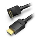 【5本セット】 VENTION HDMI 直角ケーブル 上向き 1m ブラック AA-9903X5 PC パソコン スマホ タブレット | 関連単語 ハブ キーボード テンキー 機器 ネット スマートフォン 携帯電話 アクセサリー iPhone パーツ iPad 周辺機器 メモリ Android ドライブ USB(2)