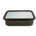 HANAKO 抗菌琺瑯ブラック浅型角容器1.35L 20×16×6cm C6124708 調理 料理 キッチン | 関連単語 ネット 缶切り アイス コルク ピーラー 計量 千切り カッター 着火 保存 容器 ビン おろし 絞り タナース プーン おたま ボウル フライパン しゃもじ 袋 パック 食品