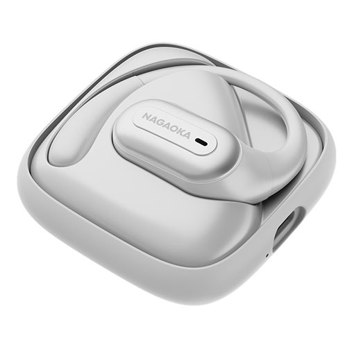 NAGAOKA オープンイヤー型ワイヤレスイヤホン 耳をふさがない/コンパクト設計 ホワイト NOW10WH PC パソコン スマホ タブレット | 関連単語 モニター アーム 液晶 保護 マウス ssd ディスク hdd ルーター アダプタ フラッシュ LAN 無線 有線 ケーブル メディア