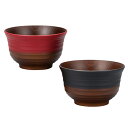 日本伝統色 丼 黒/朱 φ13.5×8cm C6106555 食器 コップ タンブラー ビヤー グラス スプーン フォーク 皿 どんぶり カップ ボトル 箸 マ...