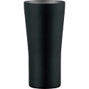 ピーコック おうち居酒屋 ビアタンブラー420ml ブラック φ7.7×16.1cm L9018527 食器 コップ タンブラー ビヤー グラス スプーン フォ...