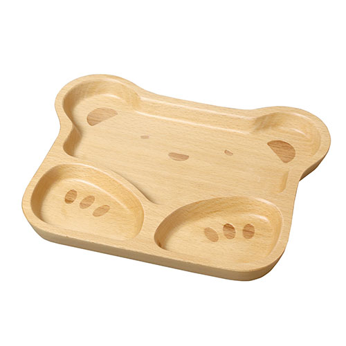 ヤマコー てまひま工房 木製キッズトレイ くま yamaco89971 食器 コップ タンブラー ビヤー グラス スプーン フォーク 皿 どんぶり カップ ボト...