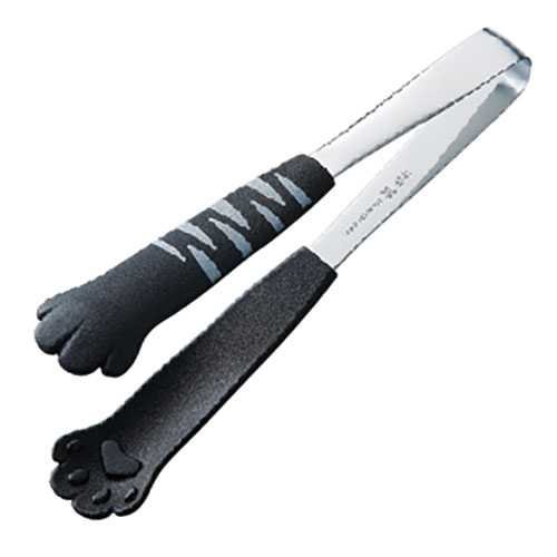 田辺金具 卓上トング きゃっちだにゃん 黒とら(ブラック) TK-1269 調理 料理 キッチン | 関連単語 アイ..