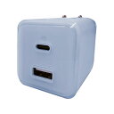 インプリンク PD対応 USB充電器 Sheerカラー Type-C 1ポート 65W ブルー IMACHCL65BL
