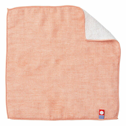 今治ガーゼ&パイル ミニハンカチ ピンク 約220×220mm　日本製 22554215 ハンカチ エチケット テッシュ ..