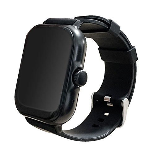 SaiEL スマホがなくても使えるスマートウォッチ 全画面フルタッチ スマホなし単独使用可能 ブラック SLI-HCW02-BK 時計 時短 時間 温度 | 関...