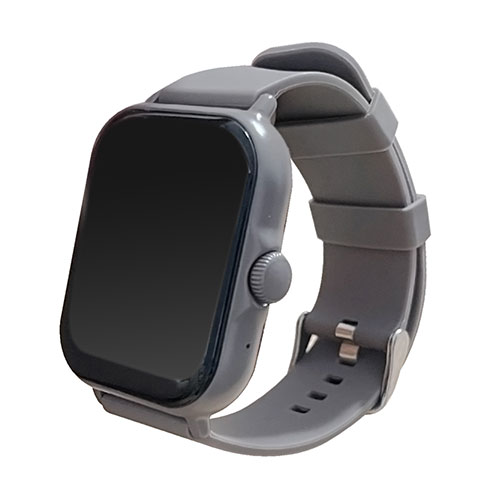 SaiEL スマホがなくても使えるスマートウォッチ 全画面フルタッチ スマホなし単独使用可能 チャコール SLI-HCW02-CA 時計 時短 時間 温度 | ...