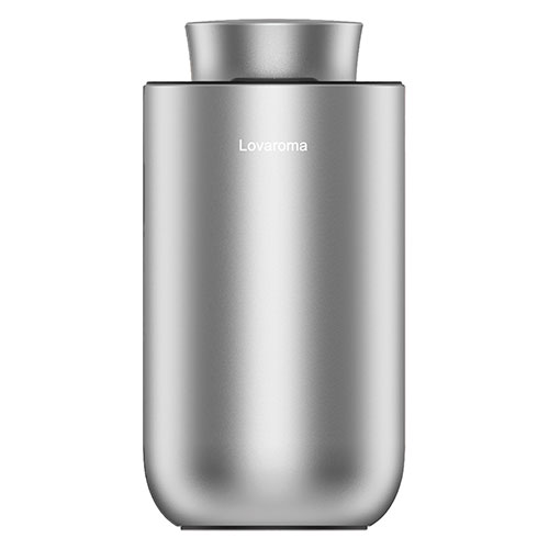 Lovaroma 高密度アロマディフューザー Deep Serenity Aroma 水も熱も使わず空気の力で拡散 シルバー Lovaroma-H11-SV Lovaroma 高密度アロマディフューザー Deep Serenity Aroma 水も熱も使わず空気の力で拡散 シルバー Lovaroma-H11-SV
