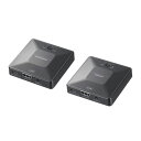 サンワサプライ ワイヤレスHDMIエクステンダー 最大60m延長 セットモデル ブラック VGA-EXWHD13(2)