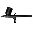 エアテックス AIRTEX エアブラシ Primary05+真鍮製エアレバ 0.5mm 一度で広く吹き付け ブラック PR05 工具 アクセサリー DIY | ...