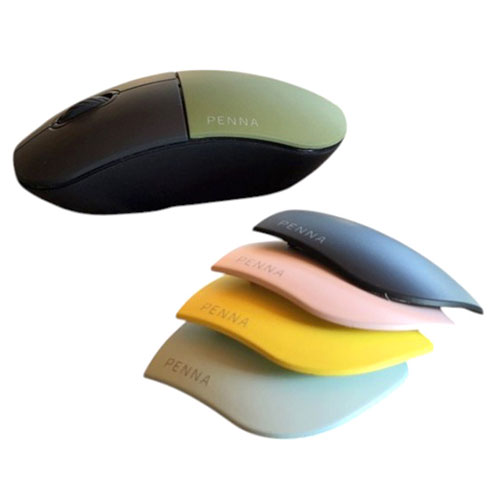 AJAX 着せ替えレトロマウス PENNA Retoro Mouse 4色付属(ピンク、ミント、イエロー、ブラック) PNAMSE PC パソコン スマホ タブレット | 関連単語 スマートフォン 携帯電話 アクセサリー iPhone パーツ iPad 周辺機器 メモリ Android ドライブ USB ストレージ