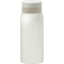 【5本セット】 モテコ スクリュー栓マグボトル350ml ホワイト φ6.7×18cm B1049530X5(3)