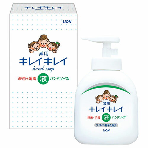 【5セット】 ライオン キレイキレイ薬用液体ハンドソープ250ml 箱入り 日本製 22553905X5 【5セット】 ライオン キレイキレイ薬用液体ハンドソープ250ml 箱入り 日本製 22553905X5