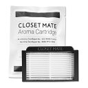 【5個セット】 AJAX CLOSET MATE クローゼットメイト アロマ抗菌カートリッジ Sensual oud wood(ブラック) CLOMTECTSX...