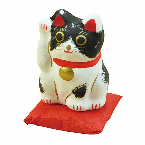 【5個セット】 ヤマコー てまひま工房 置き物 招き猫 まめまねき ブチ yamaco89600X5