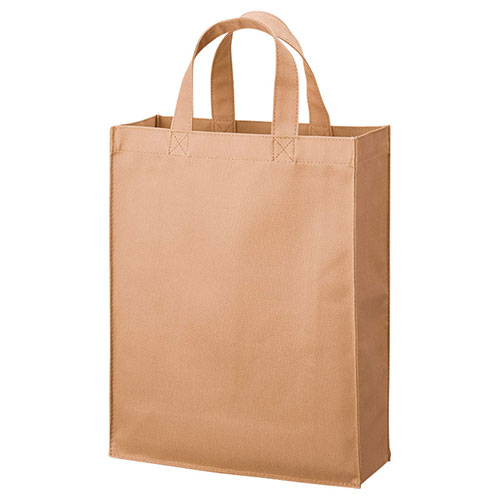 【5枚セット】 再生PETユーティリティバッグ Mサイズ マチ付・厚みのある書類を収容可能・持ち手約27cm ベージュ 22556503X5 鞄 かばん | 関連単語 2way 黒 旅行 マザーズバッグ 斜めがけ かわいい 高校生 ハンドバッグ ブランド 韓国 A4収納 小さめ 自立 出張